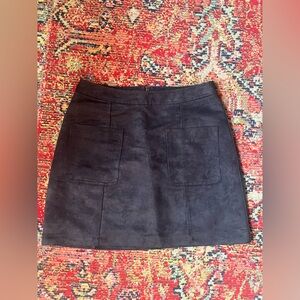 Old Navy Black Mini Skirt with Front Pockets
